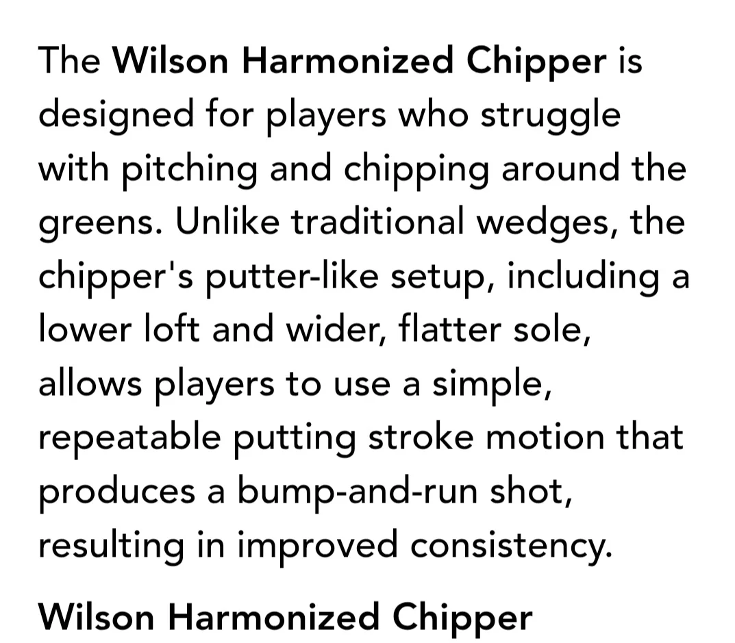 WILSON HARMONIZED LAUCH TECH WEDGES RH - Image 2
