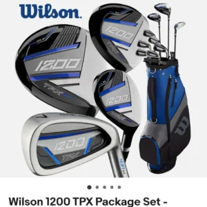 Wilson 1200 TPX Golf Package Set