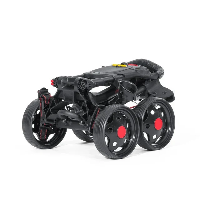 BagBoy Quad Junior 4 Wheel Golf Trolley - Black