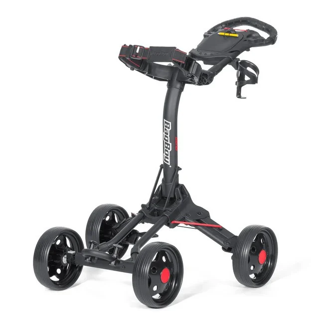 BagBoy Quad Junior 4 Wheel Golf Trolley - Black