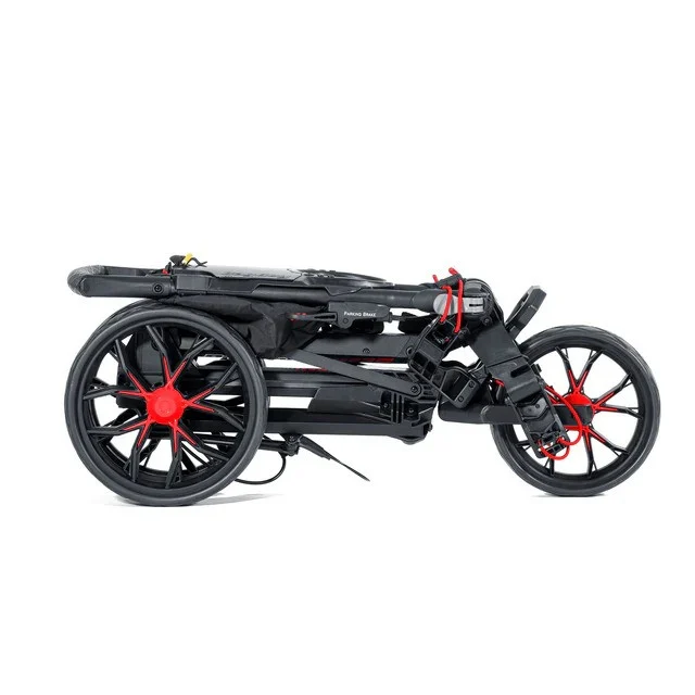 BagBoy Slimfold Auto-Open 3 Wheel Golf Trolley - Black
