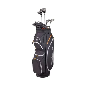 Cobra Men's Fly-XL Steel Golf Set - Right Hand - Regular Flex - 10 Clubs + Bag