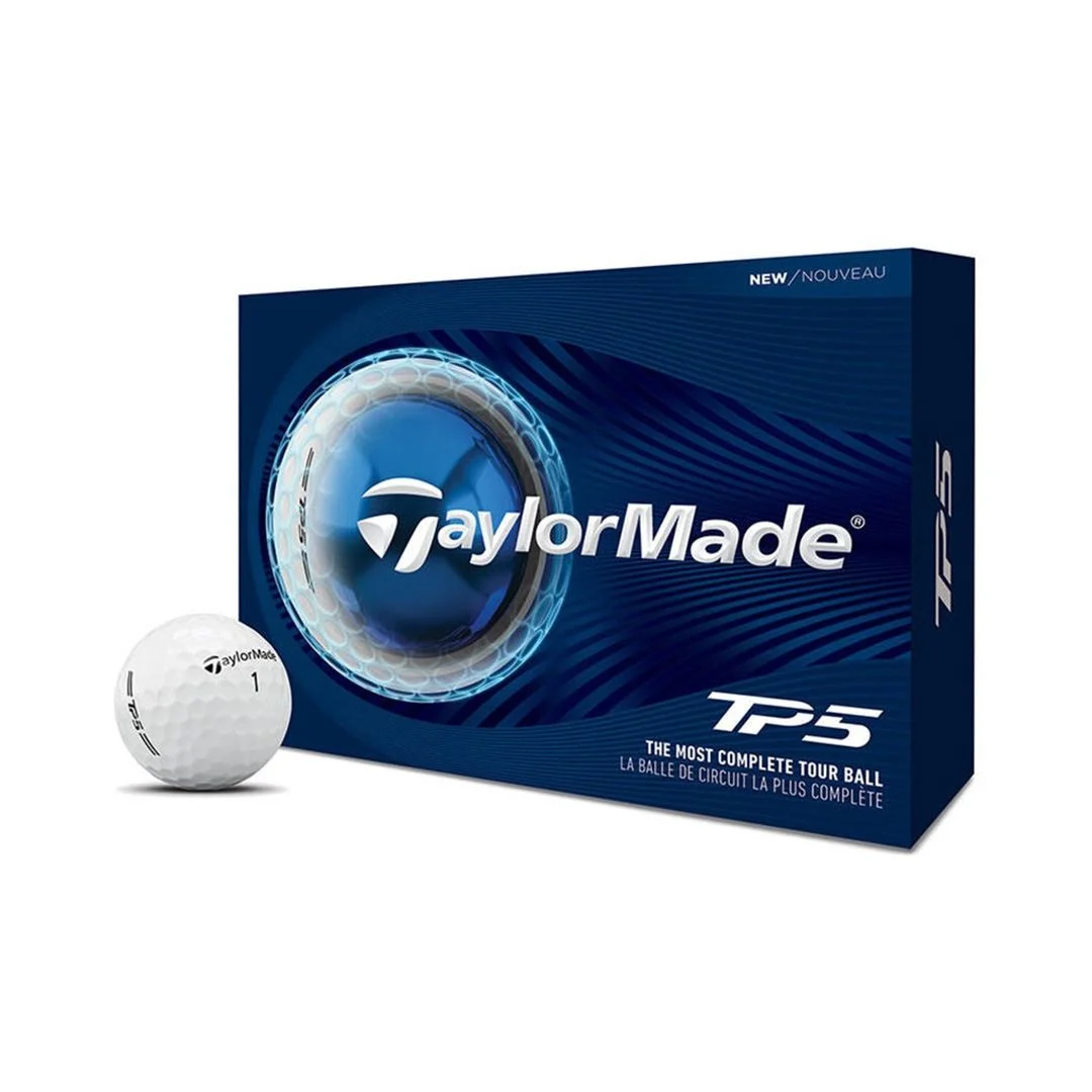 Taylormade TP5 Golf Balls - White