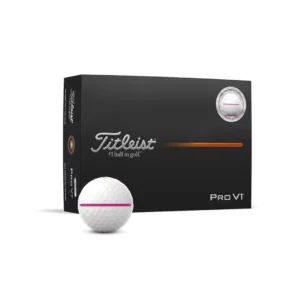 Titleist Pro V1 Performance Alignment Golf Balls – Pink Line Titleist Pro V1 Performance Alignment Golf Balls - Pink Line
