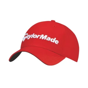 Taylormade Men's Performance Side Hit Custom Adjustable Cap - Red