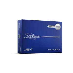 Titleist Tour Soft AIM Performance Golf Balls - Blue Line