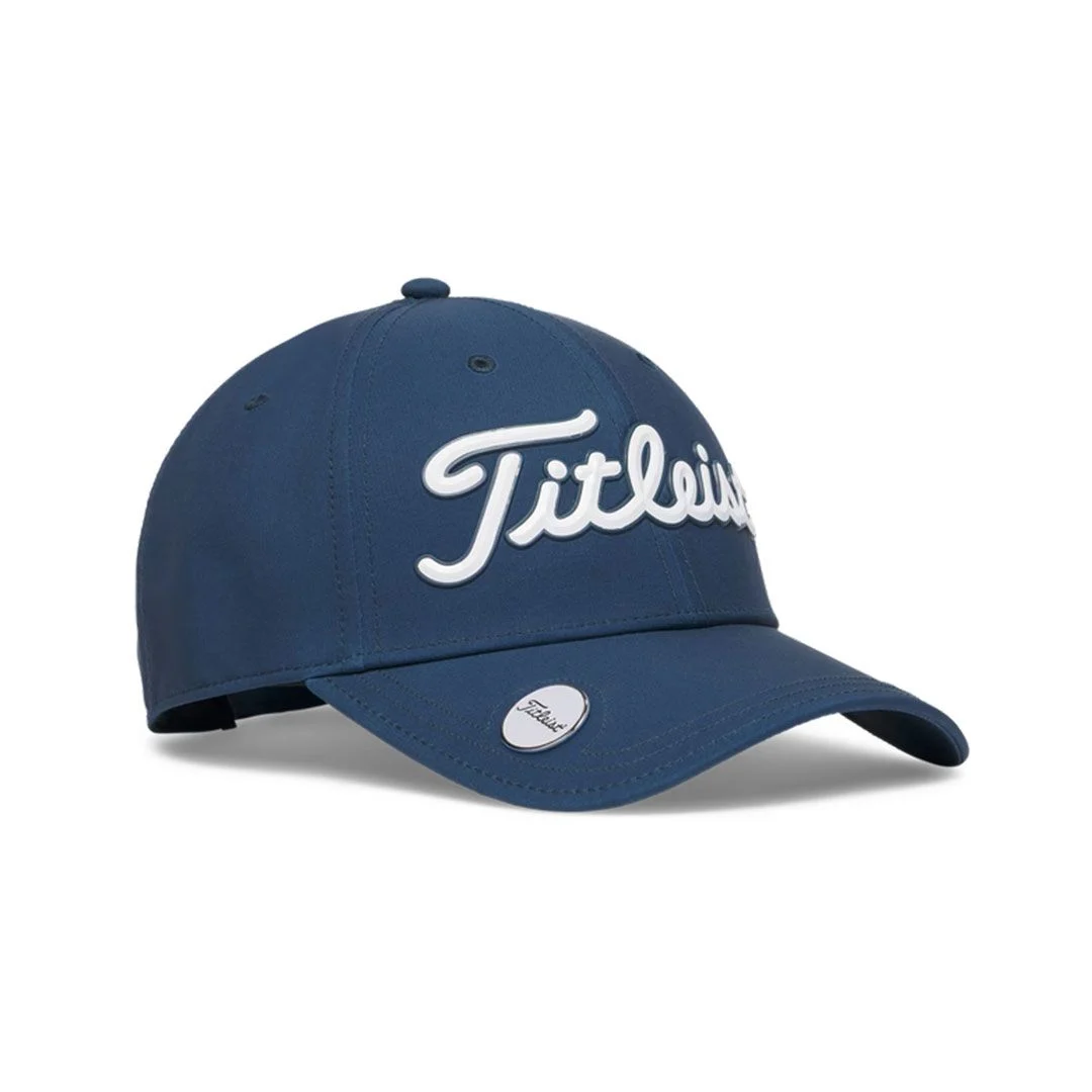 Titleist Men's Players Performance Ball Marker Adjustable Cap - Monterey/White