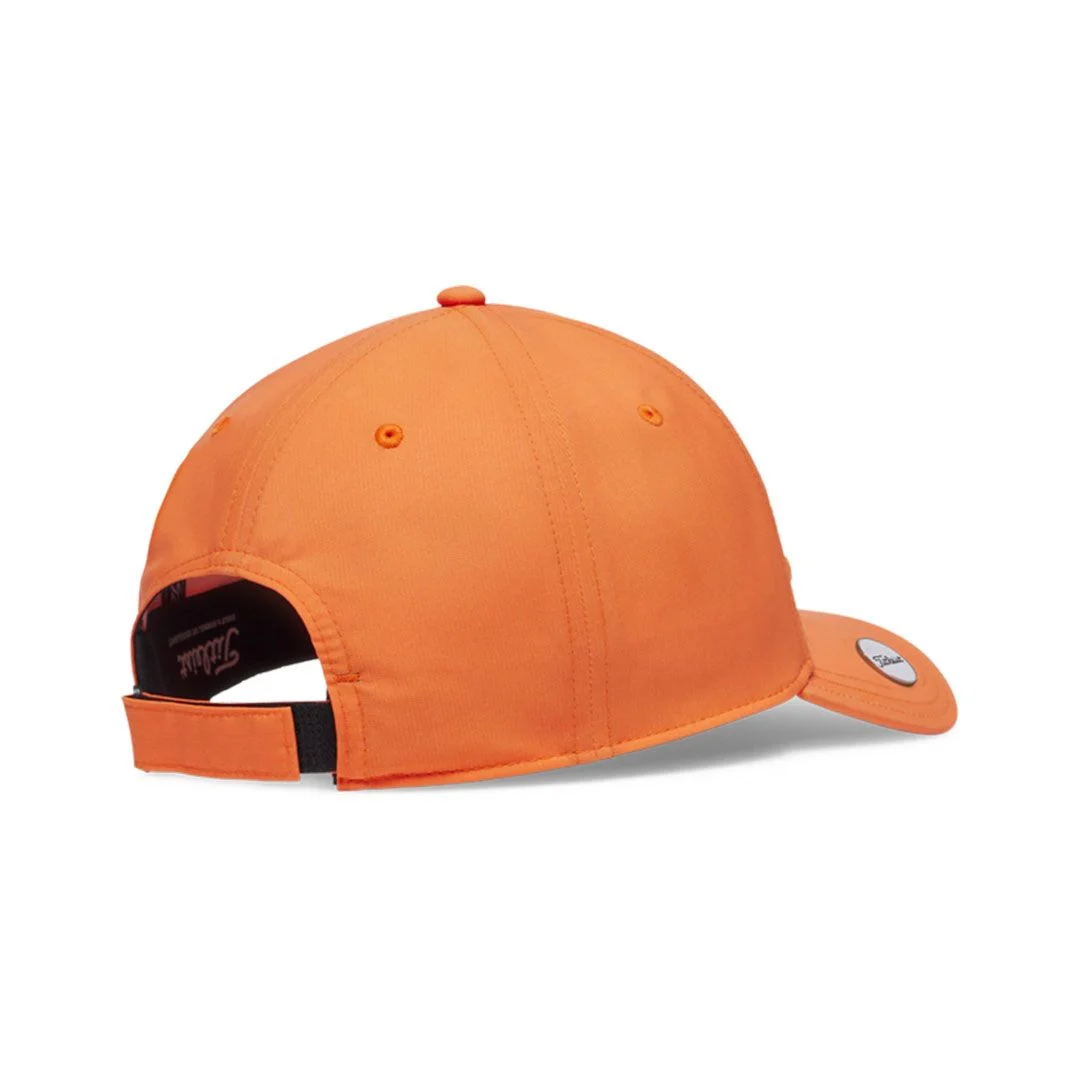 Titleist Men's Players Performance Ball Marker Adjustable Cap - Flame/White - Image 4