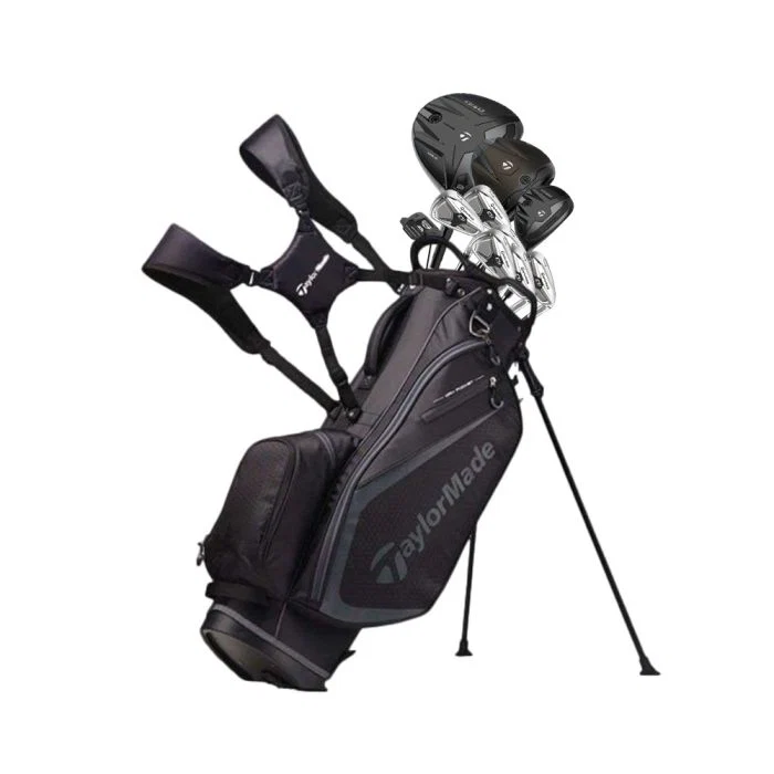 TAYLORMADE TaylorMade Qi4d Max Graphite Golf Set - Right Hand - Regular Flex - 11 Clubs + Bag