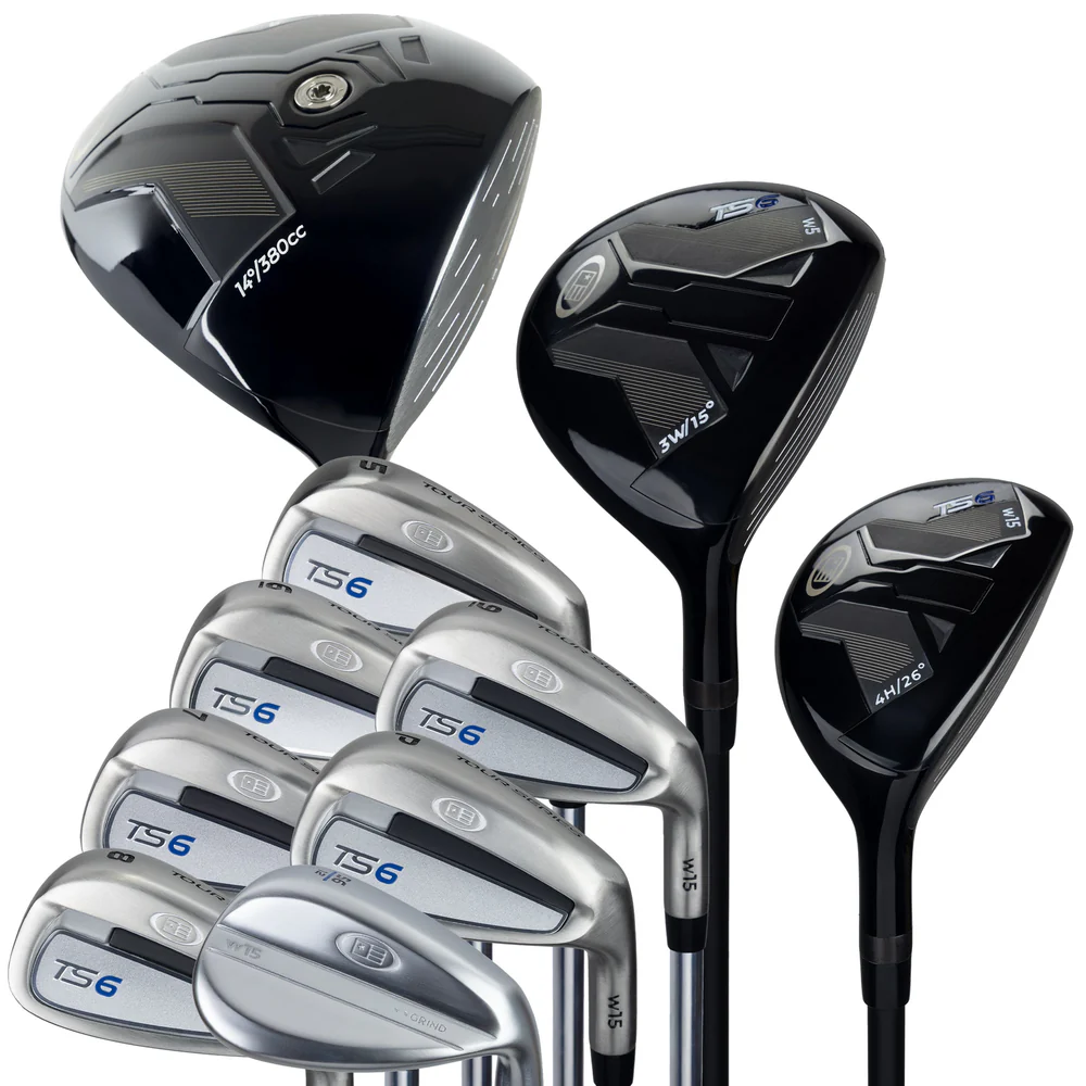 Optimal Height Range 48" - 51" Driver Swing Speed Over 50mph Skill Intermediate to Advanced Players Model w15 model (15% lighter club heads than adult) Shaft J-Flex Graphite Low-to-mid flex point Grip Size 48 Velvet Grips Optimal Height Range 48" - 51" Driver Swing Speed Over 50mph Skill Intermediate to Advanced Players Model w15 model (15% lighter club heads than adult) Shaft J-Flex Graphite Low-to-mid flex point Grip Size 48 Velvet Grips TS6-48 10 Club Only Set, Graphite Shaft