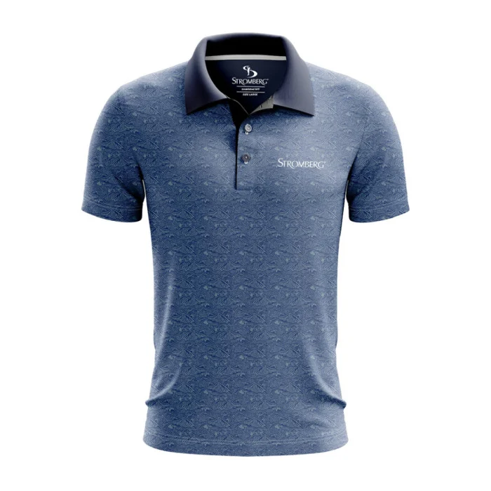 Stromberg Blue Highlands Golf Polo