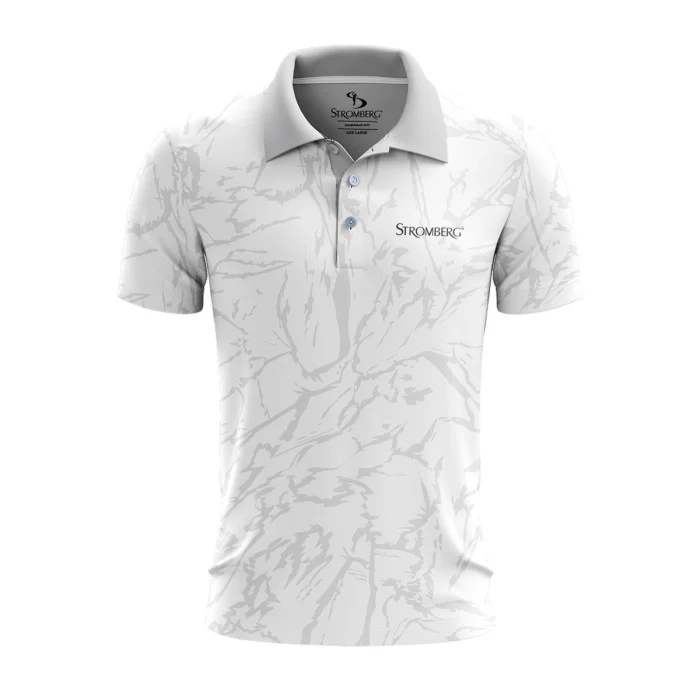 Stromberg Frost Bite Men’s Golf Polo – White