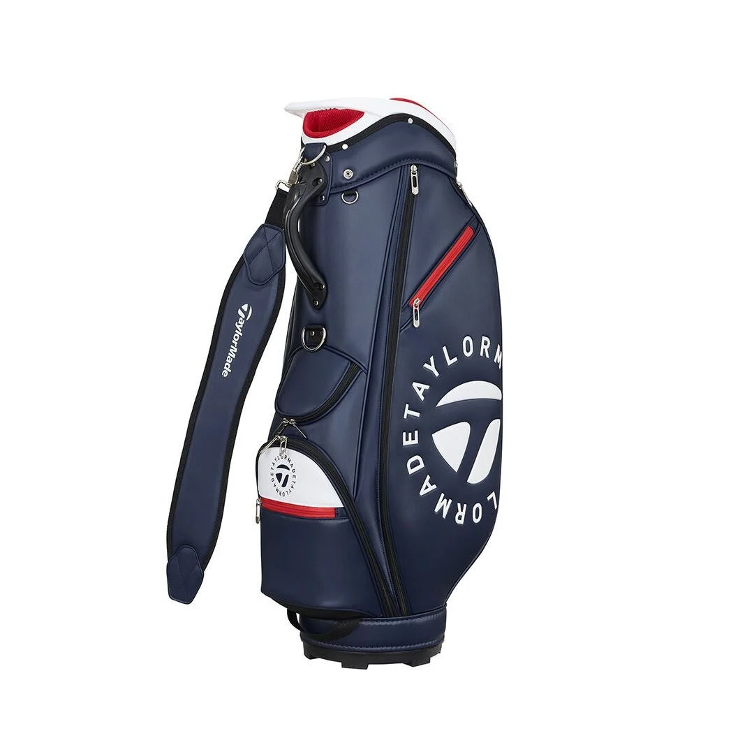 Taylormade Circle Logo Golf Cart Bag - Navy - Image 4