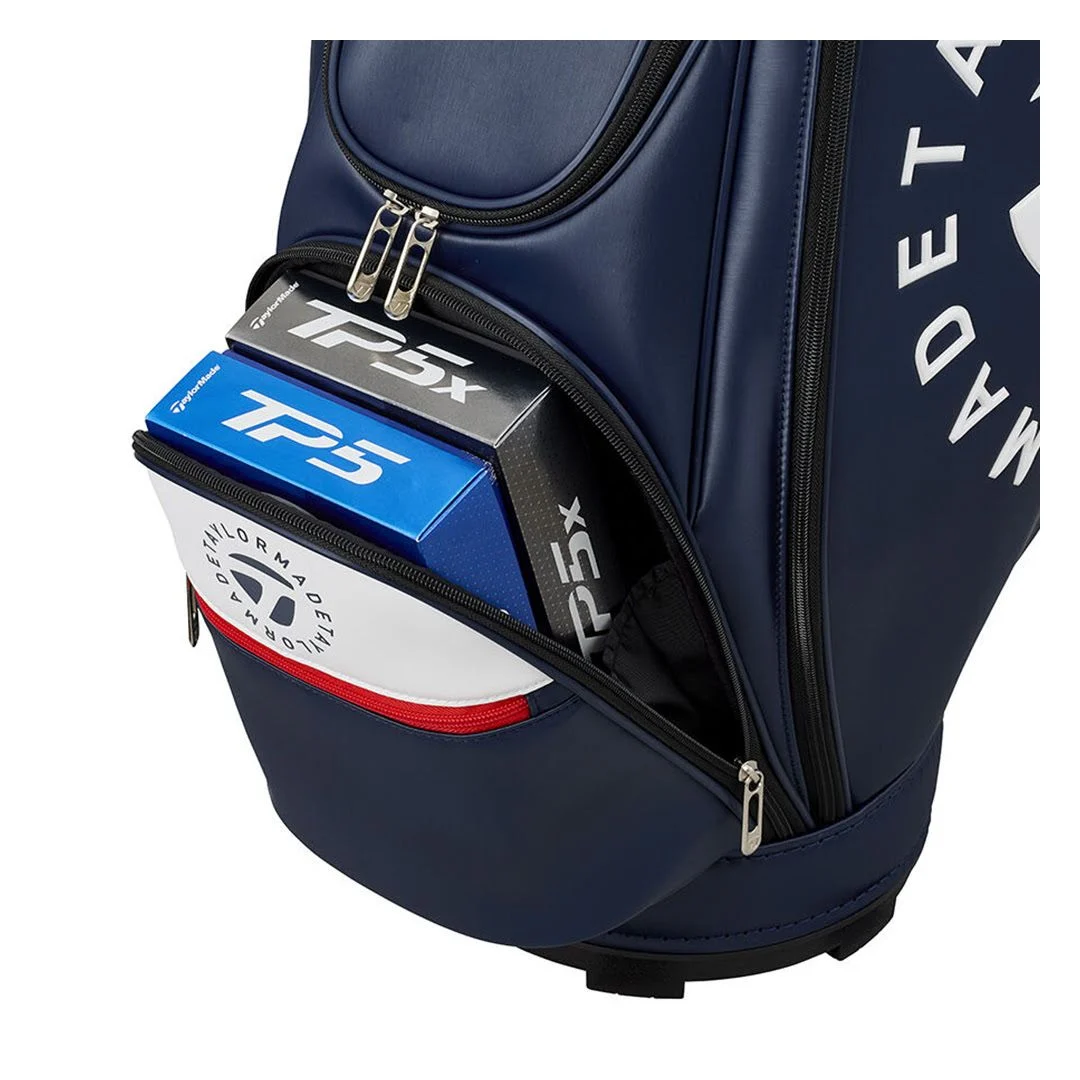 Taylormade Circle Logo Golf Cart Bag - Navy - Image 5