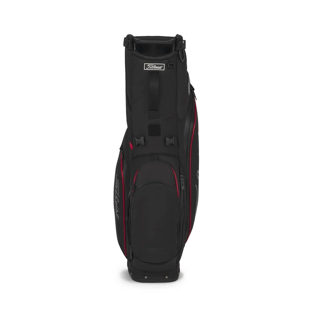 Titleist Players S5 Stradry Stand Bag - Black/Red/Graphite - Image 2