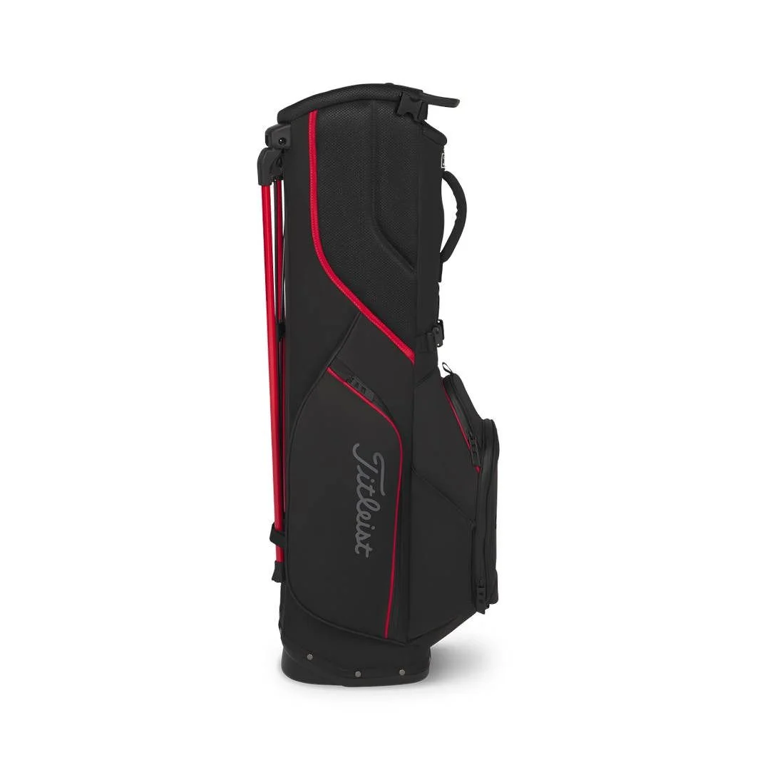 Titleist Players S5 Stradry Stand Bag - Black/Red/Graphite - Image 3