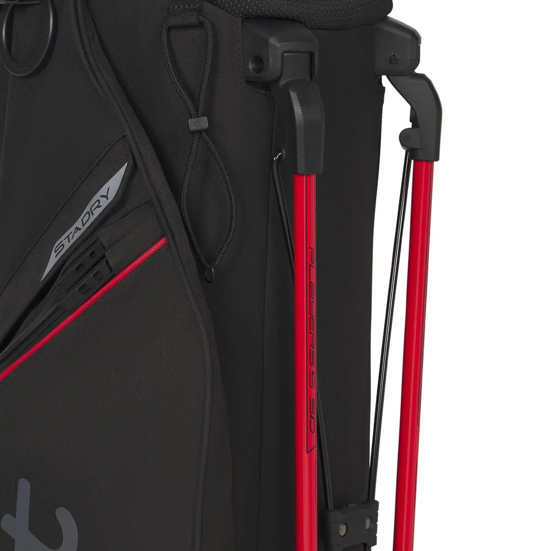 Titleist Players S5 Stradry Stand Bag - Black/Red/Graphite - Image 4