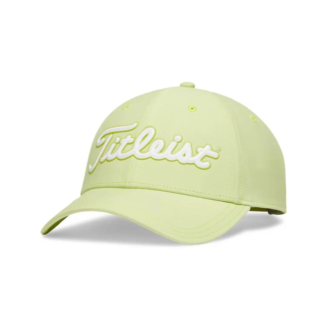 Titleist Men's Players Performance Ball Marker Adjustable Cap - Lime/White
