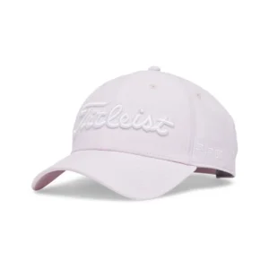 Titleist Men's Tour Performance Adjustable Golf Cap - Pink/White
