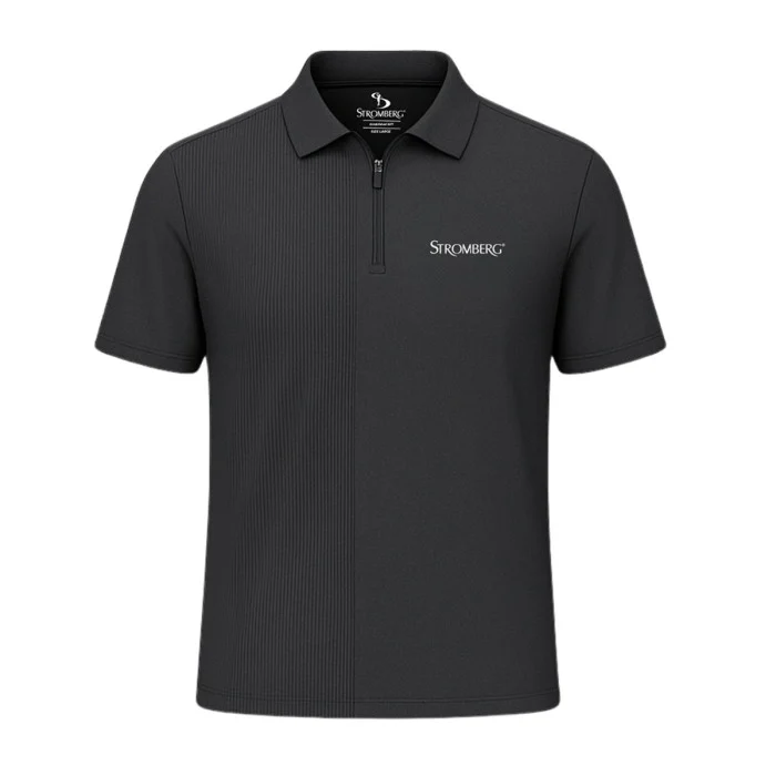 Stromberg Urban Tech Men’s Golf Polo – Black